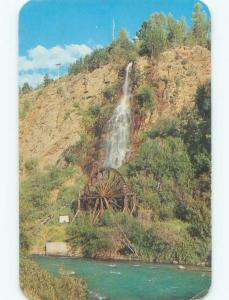 Pre-1980 WATERFALL Idaho Springs - Near Black Hark & Golden & Denver CO E4309