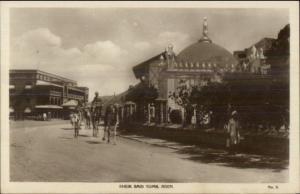 Aden - Sheik Said Tomb & Street c1915 Real Photo Postcard