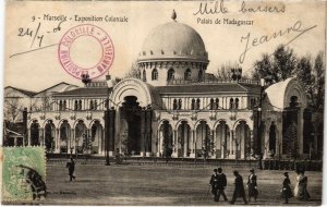 CPA MARSEILLE Exposition Coloniale - Palais de Madagascar (1294442)