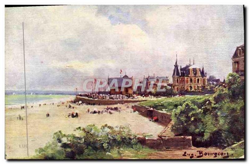 Old Postcard Luc Sur Mer