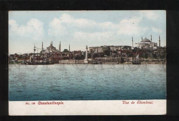 056104 TURKEY CONSTANTINOPLE Lighthouse view Vintage PC