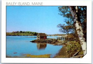 M-78046 Lobster Shack on the Nubble as seen from Rt 24 Bailey Island Maine