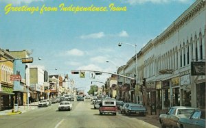 INDEPENDENCE, Iowa, 1950-60s; Main Street