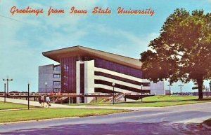 Ames Iowa IA Iowa State University postcard
