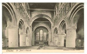 UK - England, Chester. St. John's Church Interior