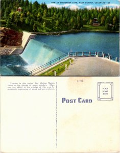 Dam at Evergreen Lake, Denver Colo. (22915