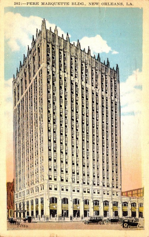 Louisiana New Orleans Pere Marquette Building 1924