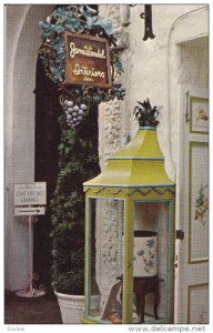 PALM BEACH, Florida, 1940-1960's; Picturesque Shop Off Worth Avenue, Children...