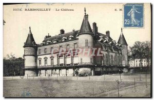 Old Postcard Rambouillet Chateau