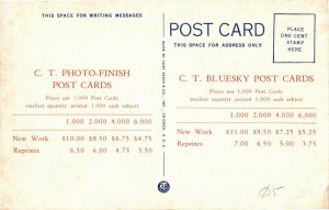 First Christian Church Chickasha OK Curt Teich Sales Sample Vintage Postcard W36