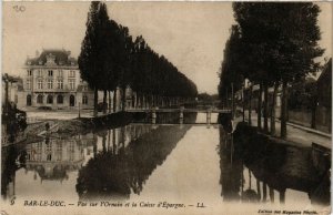 CPA Bar-le-Duc - Vue sur l'Ornain et la Caisse d'Épargne (630978)