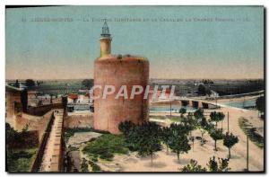 Old Postcard Acute Dead The Touride Constance and the Canal of the great Robine