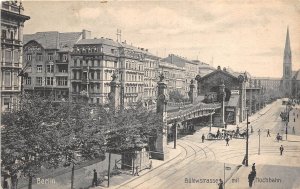 US19 Europe German Berlin Bulowstrasse mit Hochbahn