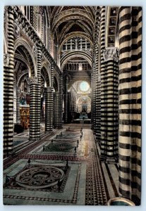 Interno della Cattedrale SIENA Italy 4x6 Postcard