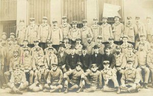 C-1910 Group Photo US Mailmen RPPC Photo Postcard 21-6039