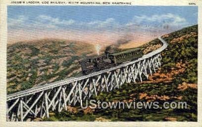 Jacob's Ladder, Cog Railway in White Mountains, New Hampshire