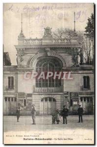 Old Postcard Sainte Menehould The Salle des Fetes