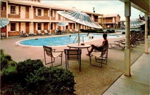 Atlanta, GA Georgia  RODEWAY INNS OF AMERICA MOTEL Pool View  ROADSIDE  Postcard