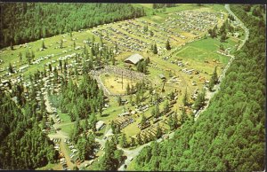 Washington BELLINGHAM Aerial View of Deming Logging Show Park 1950s-1970s