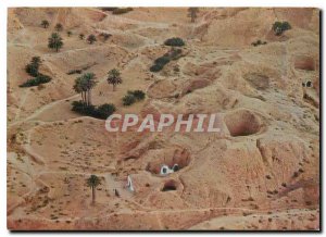 Postcard Modern South Tunisia Matmata cave dwellings
