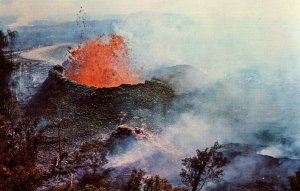 HI - Mauna Loa Volcano Eruption, 1965