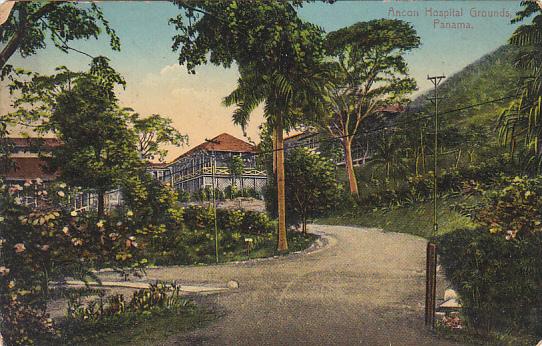 Panama Ancon Hospital Grounds 1919