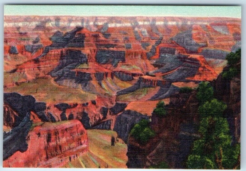 1940s Grand Canyon AZ 20 View Souvenir Pack PC Indian Watchtower Box Set Lot C58