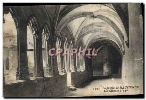 Old Postcard Saint Jean de Maurienne The Cloisters