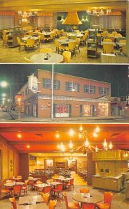 Davenport Iowa 1960s Postcard Bishop Buffet Restaurant