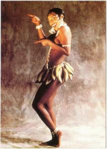 Lynn Whitfield as Josephine Baker Postcard