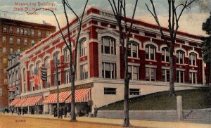 New London, CT Connecticut  MANWARING BUILDING Clark Florist  ca1910's Postcard