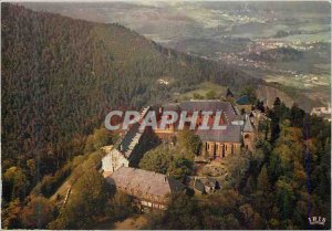 Modern Postcard Mont Sainte Odile (altitude 763 m) Convent and the Plain of A...