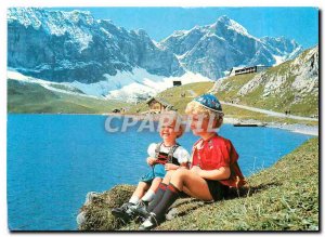 Postcard Modern Switzerland Melchsee Frutt Zentralschweiz