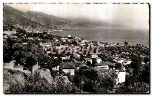 Old Postcard Menton General view