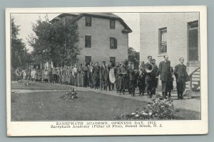 BOUND BROOK NJ ZAREPHATH ACADEMY OPENING DAY ANTIQUE POSTCARD