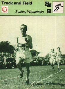 Sydney Wooderson Track & Field Athletics Olympic Games Card
