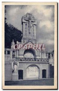 Old Postcard Basilica of Lisieux The outside Crucis