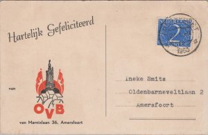 Anthropomorphic Cat Party Vintage Postcard C121