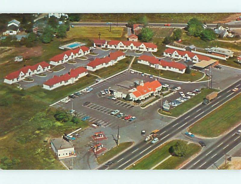 Unused Pre-1980 GAS STATION BY DUTCH VILLAGE MOTEL New Castle Delaware DE u6546