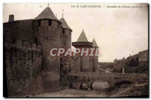 Old Postcard Set Carcassonne Cite du Chateau