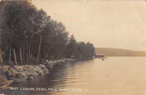 BR102921 boat landing ethelwald rangeley me usa