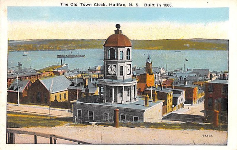 Old Town Clock Halifax Unused 