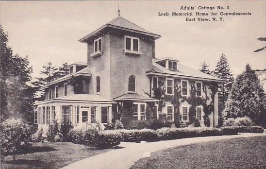 Adult's Cottage No 2 Loeb Memorial Home For Convalescents East View New York ...