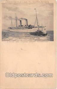 Royal Mail Steamer Union Castle Line Ship Unused 