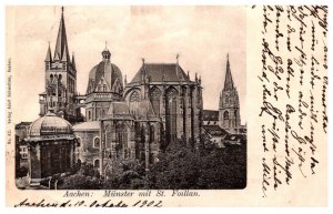 Germany  Aachen Minster mit St.Foillan