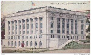 Exterior, St. Louis County Court House, Duluth, Minnesota, PU_1911
