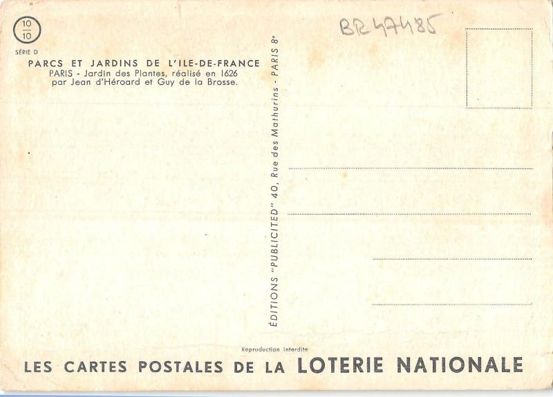 BR47485 Parcs et jardins de l ile de france paris jardin des plantes      France