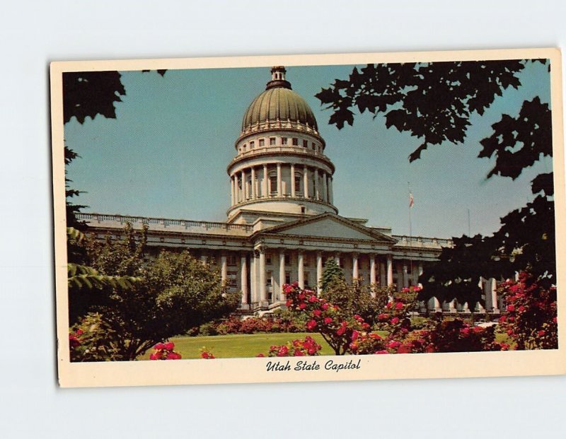 Postcard Utah State Capitol Salt Lake City Utah USA