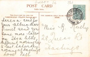 England 1904 Weybridge The Keath vintage postcard