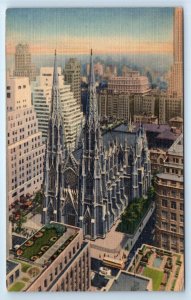 St. Patrick's Cathedral NEW YORK CITY Postcard